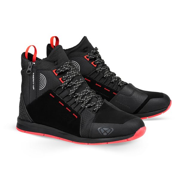 Deportivas Moto Ixon Freaky WP Black Red White