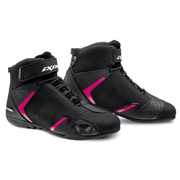 Deportivas Moto Ixon Gambler WP Lady Black Fushia Deportivas Moto Ixon Gambler WP Lady Black Fushia