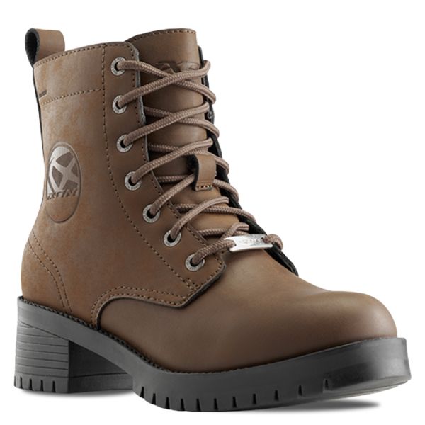 Botas Moto  Ixon Krafter WP Lady Brown Botas Moto  Ixon Krafter WP Lady Brown