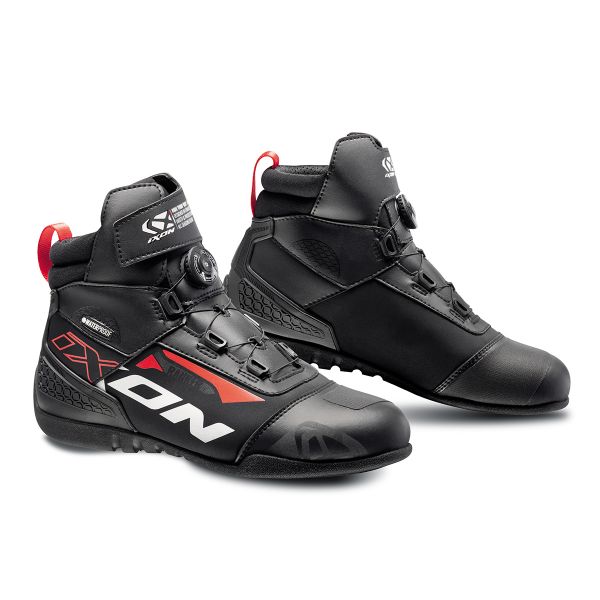 Deportivas Moto Ixon Ranker WP Black White Red Deportivas Moto Ixon Ranker WP Black White Red