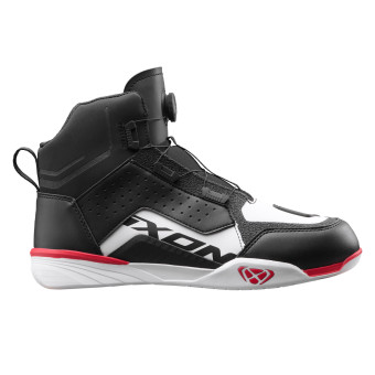 Deportivas Moto Ixon Vyper WP Negro Blanco Rojo