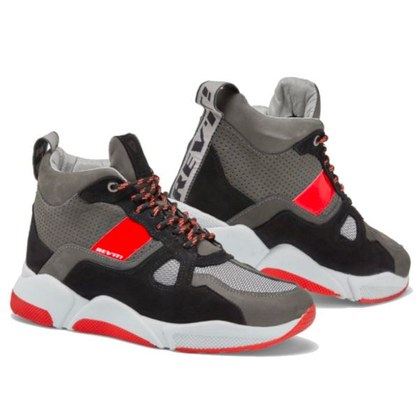 Deportivas Moto REV'IT Astro Negro Neon Rojo Deportivas Moto REV'IT Astro Negro Neon Rojo