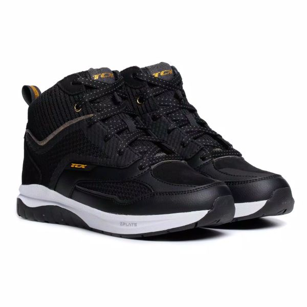 Deportivas Moto TCX Nalbak Air Woman Black Gold