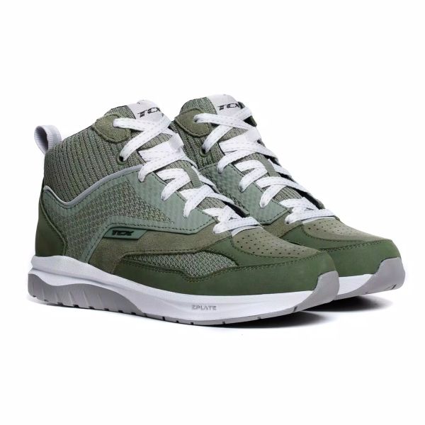 Deportivas Moto TCX Nalbak Air Woman Green Grey