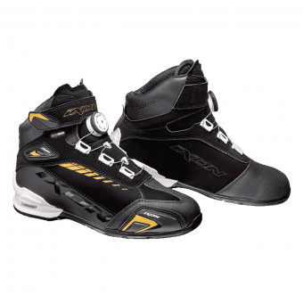 Deportivas Moto Ixon Bull WP Lady Black White Gold