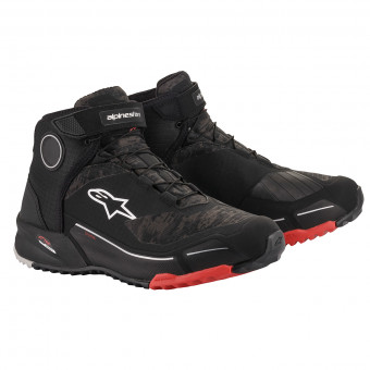 Deportivas Moto Alpinestars CR-X Drystar Black Camo Red Deportivas Moto Alpinestars CR-X Drystar Black Camo Red