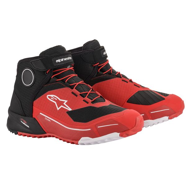 Deportivas Moto Alpinestars CR-X Drystar Rojo Negro