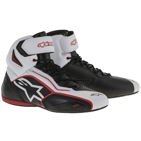 Deportivas Moto Alpinestars Faster 2 Black White Deportivas Moto Alpinestars Faster 2 Black White