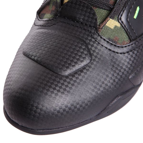 Zapatillas moto Bering Jasper Waterproof Black Green Camo Envío