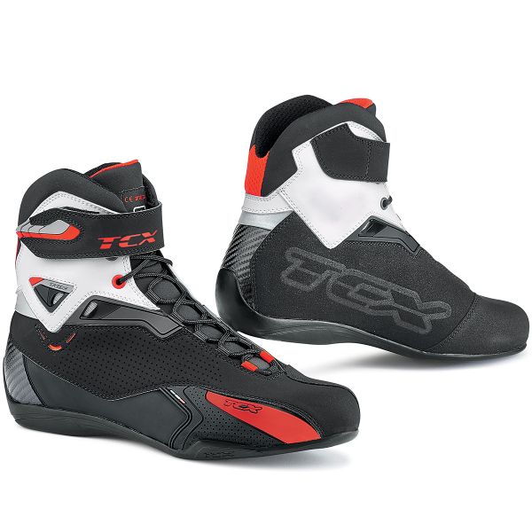Deportivas Moto TCX Rush Black White
