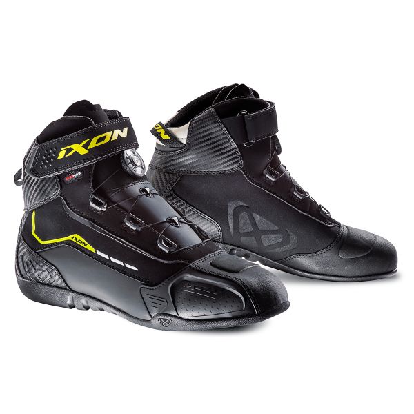 Deportivas Moto Ixon Soldier Evo Negro Amarillo Vivo Deportivas Moto Ixon Soldier Evo Negro Amarillo Vivo