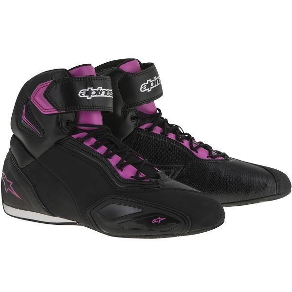 Deportivas Moto Alpinestars Stella Faster 2 Black Fuchsia
