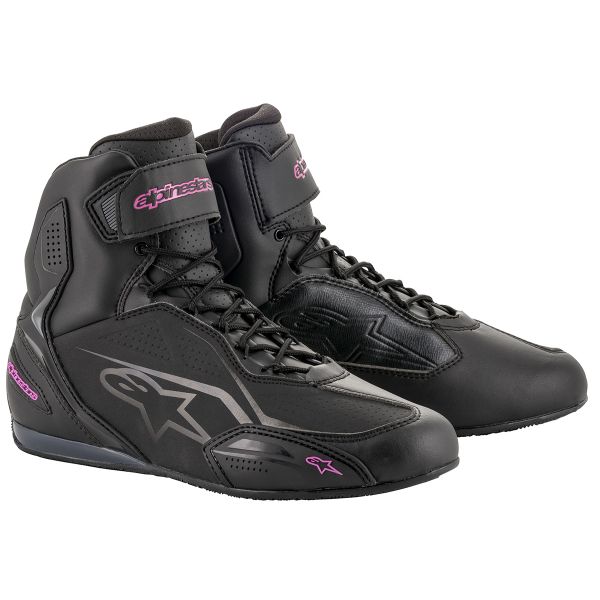 Deportivas Moto Alpinestars Stella Faster 3 Negro Fucsia