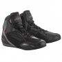 Deportivas Moto Alpinestars Stella Faster 3 Drystar Negro Gris Oscuro Fucsia