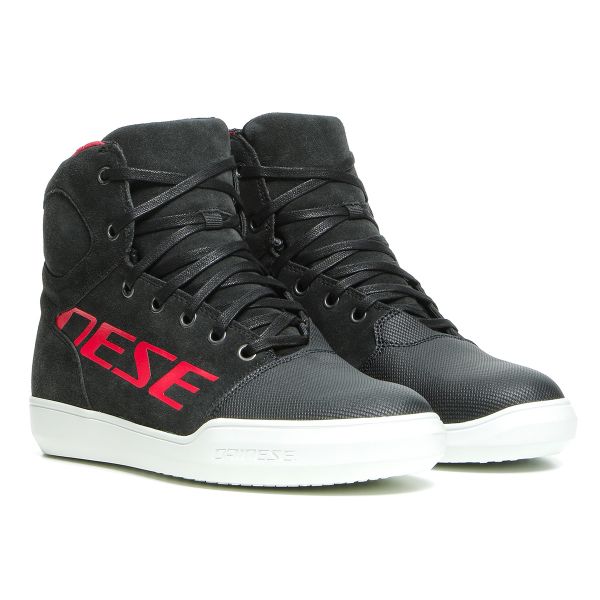 Deportivas Moto Dainese York D-Wp Lady Dark Carbon Red