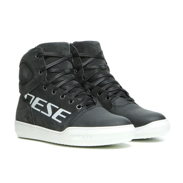 Deportivas Moto Dainese York D-Wp Lady Dark Carbon White