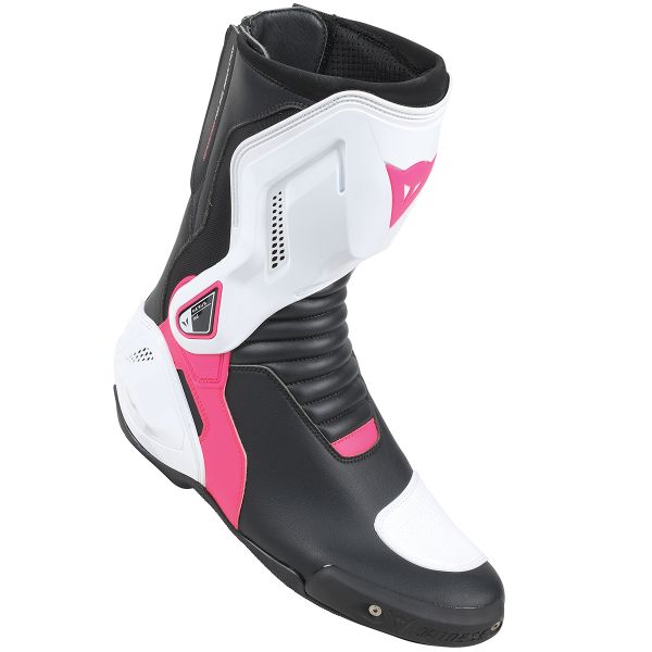 Botas Moto  Dainese Nexus Lady Black White Fuschia