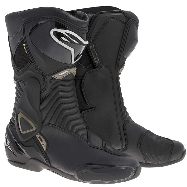 Botas Moto  Alpinestars SMX 6 Gore-Tex Black Champagne Botas Moto  Alpinestars SMX 6 Gore-Tex Black Champagne