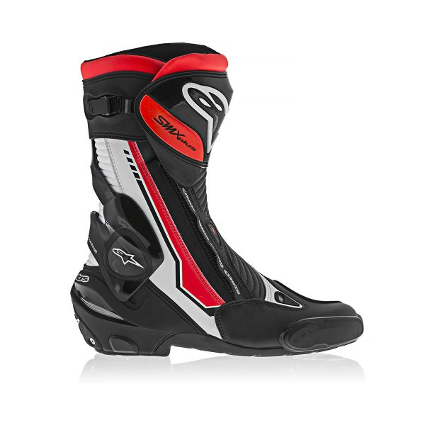 Alpinestars SMX Plus White Black Red Fluo