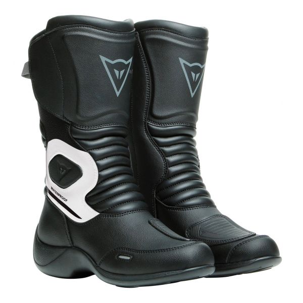 Botas Moto  Dainese Aurora Lady D-Wp Black White