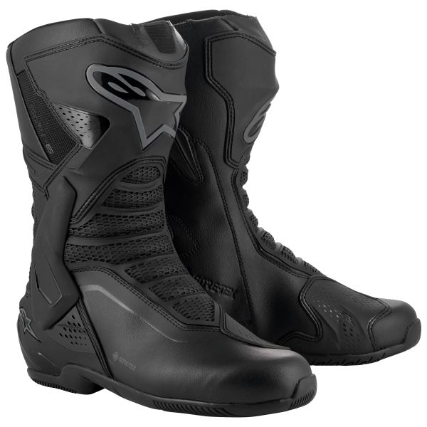 Botas Moto  Alpinestars SMX-6 V3 Gore-Tex Black Dark Gray Botas Moto  Alpinestars SMX-6 V3 Gore-Tex Black Dark Gray