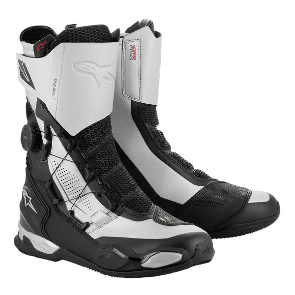 Botas Moto  Alpinestars SP-X Boa Black Silver