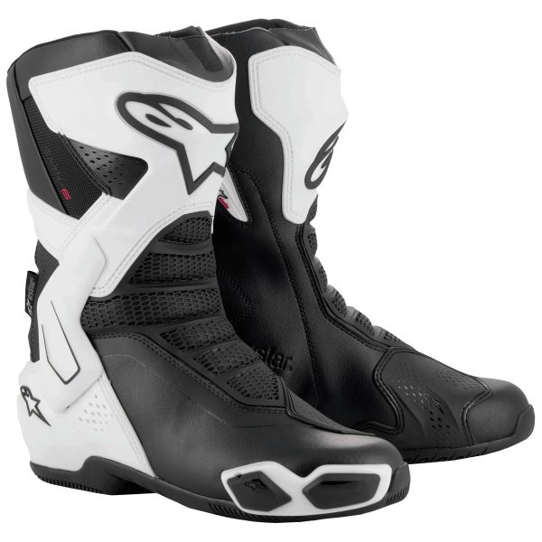Botas Moto  Alpinestars Stella SMX-6 V3 Drystar White Black Botas Moto  Alpinestars Stella SMX-6 V3 Drystar White Black