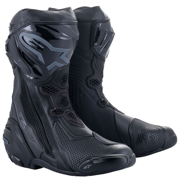 Botas Moto  Alpinestars Bota Supertech R Negro Negro Botas Moto  Alpinestars Bota Supertech R Negro Negro