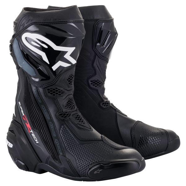 Botas Moto Alpinestars Supertech R Boot Black Envío Inmediato