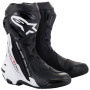Botas Moto  Alpinestars Supertech R Vented Boot Black White Black White