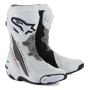 Botas Moto  Alpinestars Supertech R Vented Blanco Gris Medio Negro