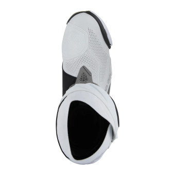 Alpinestars Supertech R Vented Blanco Gris Medio Negro