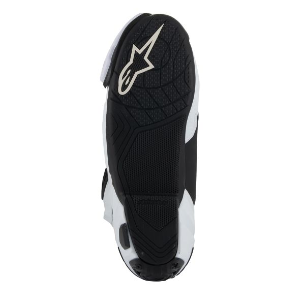 Alpinestars Supertech R Vented Blanco Gris Medio Negro