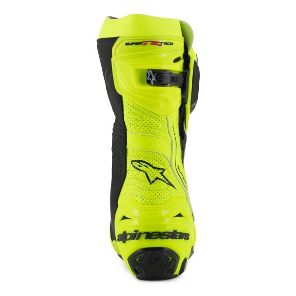 Alpinestars Supertech R Vented Amarillo Fluo Negro