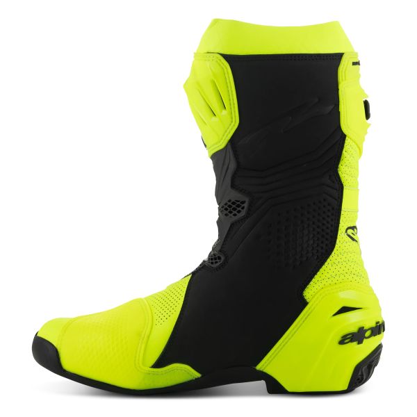 Alpinestars Supertech R Vented Amarillo Fluo Negro
