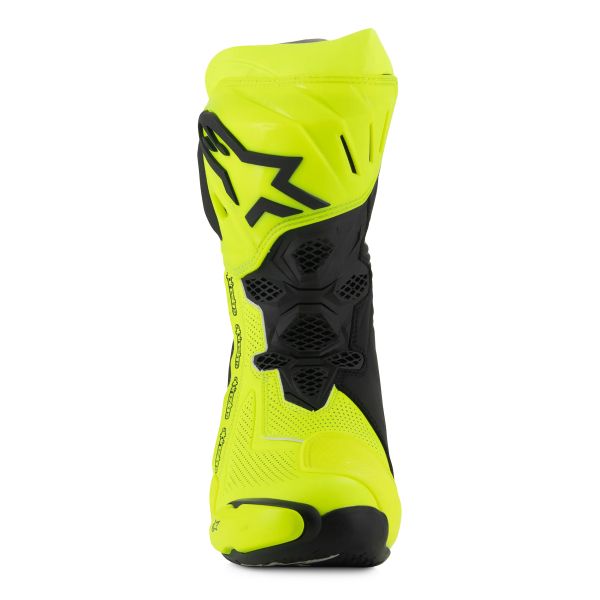 Alpinestars Supertech R Vented Amarillo Fluo Negro