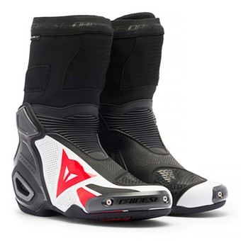 Botas Moto Dainese Axial 2 Air Black White Lava Red Botas Moto Dainese Axial 2 Air Black White Lava Red