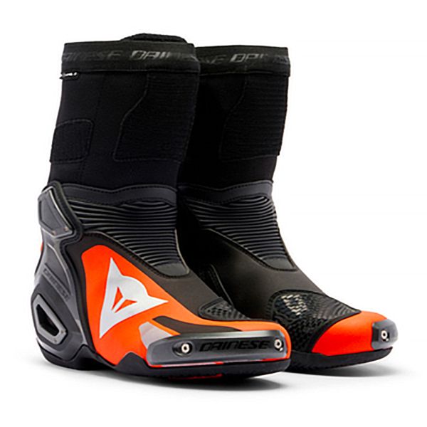 Botas Moto  Dainese Axial 2 Black Red Fluo