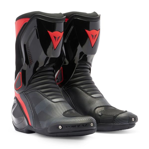 Botas Moto  Dainese Nexus 2 Black Lava Red Iron Gate Botas Moto  Dainese Nexus 2 Black Lava Red Iron Gate