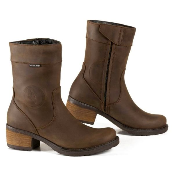 Botas Moto  Falco Ayda 2 Brown Botas Moto  Falco Ayda 2 Brown