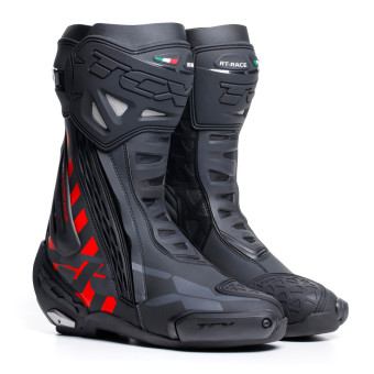 Botas Moto  TCX RT-Race Black Red