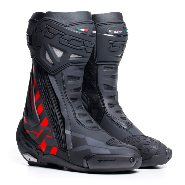 Botas Moto TCX RT-Race Black Red Envío Inmediato