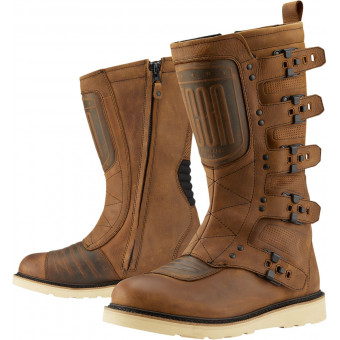 Botas Moto  ICON Elsinore 2 CE Brown Botas Moto  ICON Elsinore 2 CE Brown