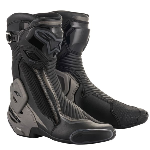 Botas Moto  Alpinestars SMX Plus V2 Negro Gris Oscuro