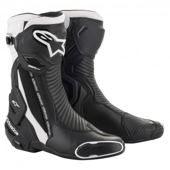 Botas Moto Alpinestars SMX Plus V2 Black White Botas Moto Alpinestars SMX Plus V2 Black White