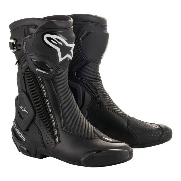 Botas Moto  Alpinestars SMX Plus V2 Gore-Tex Negro Plata