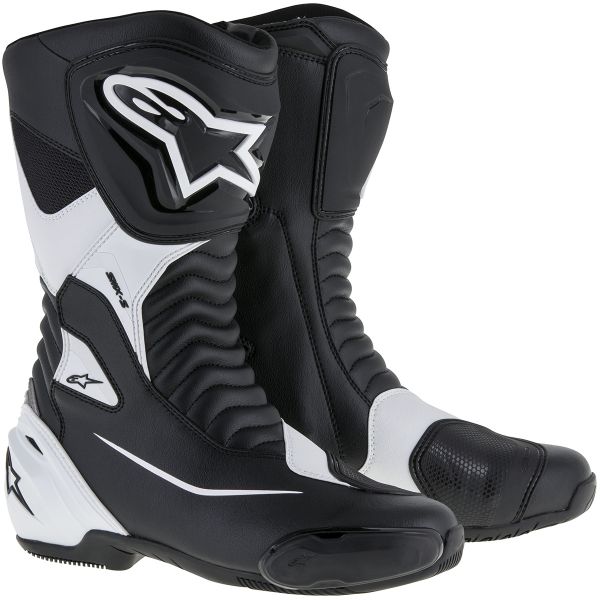 Botas Moto  Alpinestars SMX S Black White