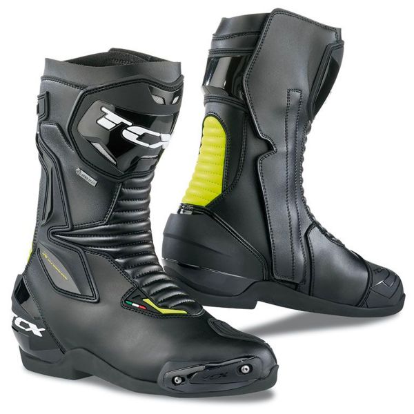 Botas Moto  TCX SP-Master Gore-Tex Negro Amarillo