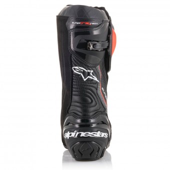 Alpinestars Supertech R Black Dark Grey Red Fluo