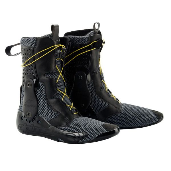 Alpinestars Supertech R Black Dark Grey Red Fluo